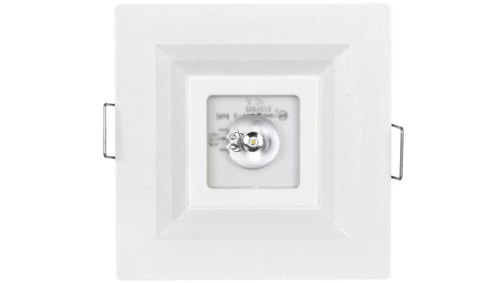 Oprawa awaryjna LOVATO P ECO LED 1W 120lm (opt. otwarta) 1h jednozadaniowa biała LVPO/1W/E/1/SE/X/WH