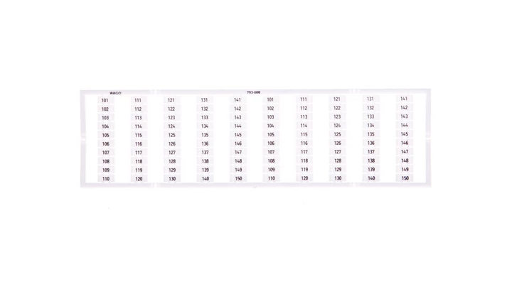 Oznaczniki WMB 2x 101-150 793-608 /5szt./