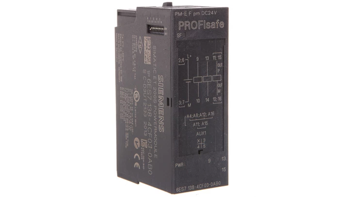 SIMATIC DP Moduł zasilający 24V DC Profisafe dla ET 200S 6ES7138-4CF03-0AB0