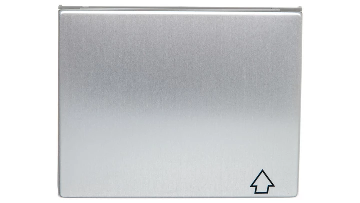 K.5 Płytka czołowa gniazda z/u i pokrywą aluminium 3965777103