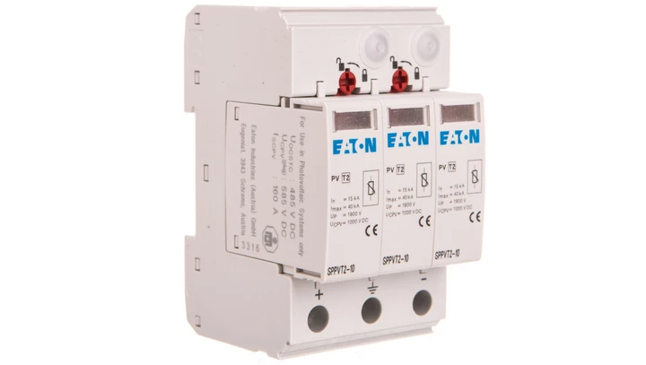 Ogranicznik przepięć C Typ 2 1000V DC z sygnalizacją SPPVT2-10-2+PE-AX 176089