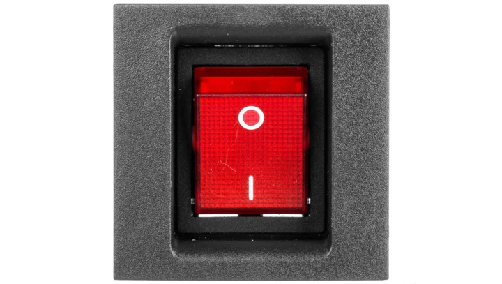 Simon Connect Płytka K45 z łącznikiem dwubiegunowym z podświetleniem szary grafit KL04/14