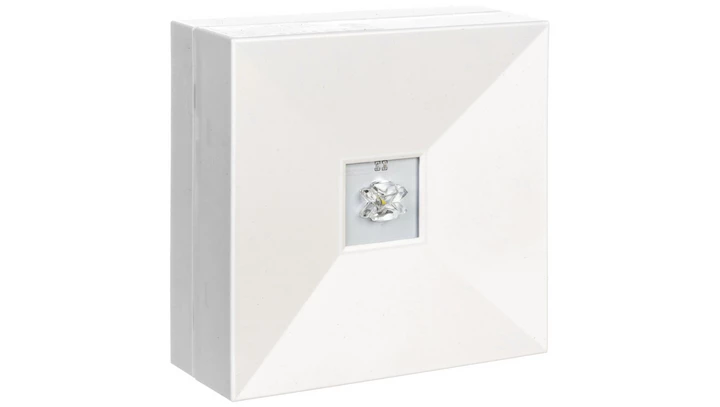 Oprawa awaryjna LOVATO II LED 3W (opt. road) 370lm 3h jednozadaniowa AT biała LV2R/3W/B/3/SE/AT/WH