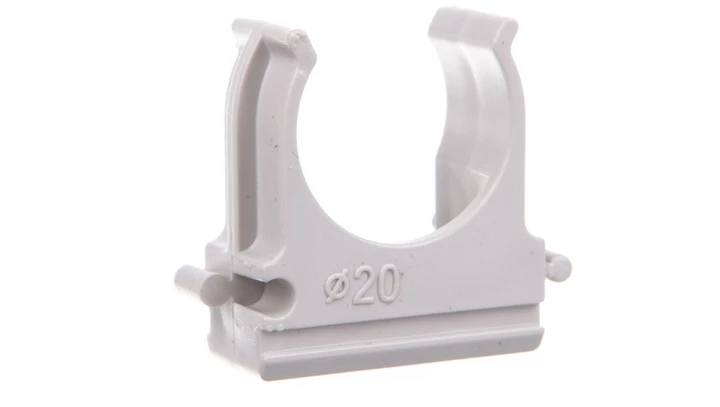 Uchwyt otwarty do rur gładkich fi 20mm ECCF20 /100szt./