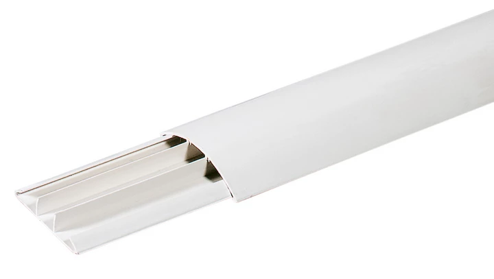 Listwa podłogowa 75x17mm szara ECCAP7517G /2m/