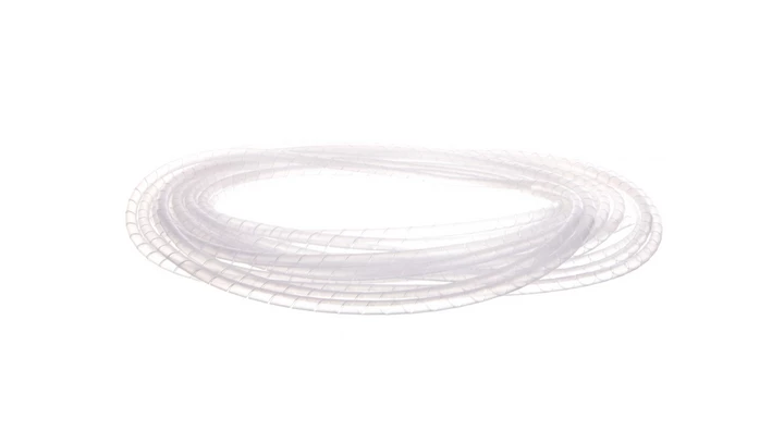 Wąż osłonowy spiralny 8/6,5mm transparentny SP6 /10m/