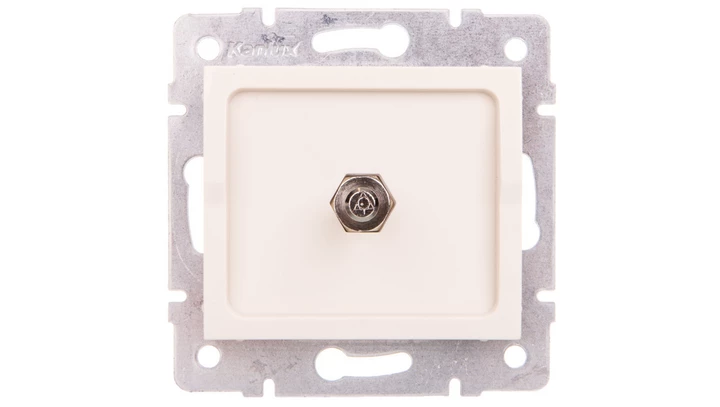 LOGI Gniazdo ekwipotencjalne Kremowy 25175