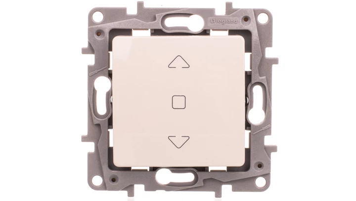 NILOE Łącznik do bezpośreniego sterowania roletami 10 AX kremowy 764611