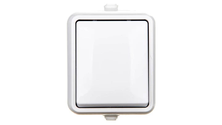 HYDRO Łącznik hermetyczny pojedynczy IP44 biały 120401