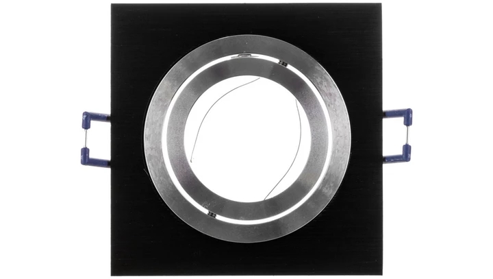 Sufitowa oprawa punktowa MORENA, IP20, kwadrat, czarna