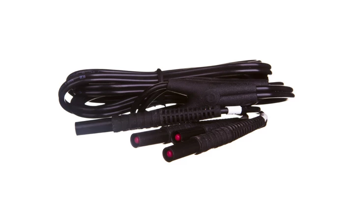 Przewód pomiarowy 2m dwużyłowy /wtyki bananowe/ WAPRZ002DZBB