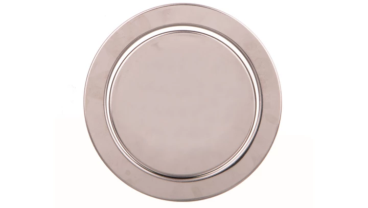 Pokrywka i pierścień do listw serii ELITE fi 60mm CHROM AE-CAP60-40