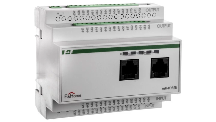 FHome.Moduł 320wejść -wyjść 24V DC mH-IO32-2