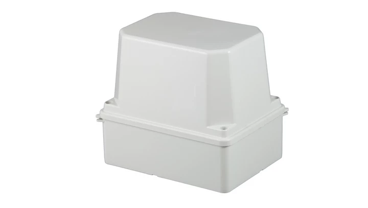 Puszka n/t hermetyczna 150x110x140 10 dławików wysoka IP55 szara S-BOX 306H