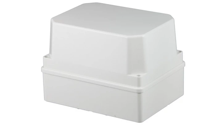 Puszka n/t hermetyczna 190x140x140 10 dławików wysoka IP55 szara S-BOX 406H