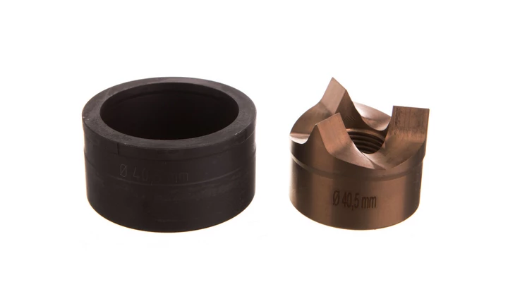 Wykrojnik do blachy stalowej nierdzewnej okrągły fi dziurkownika 40,5mm M40 4055.140