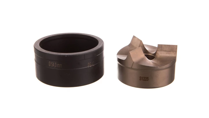 Wykrojnik do blachy stalowej nierdzewnej okrągły fi dziurkownika 54mm PG42 4055.154