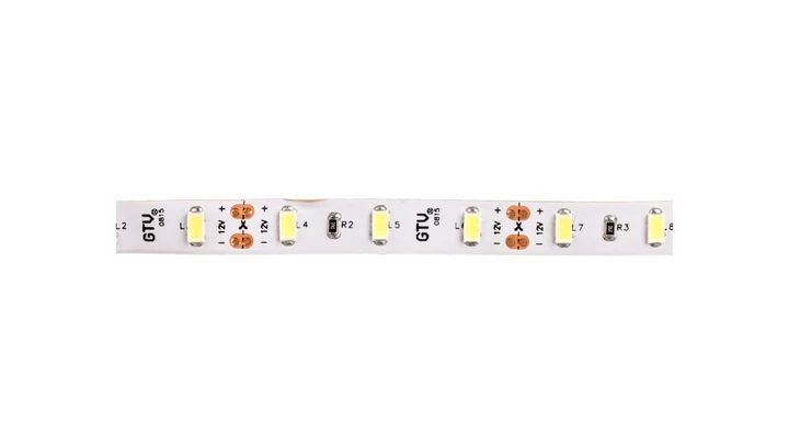 Taśma Flash 5630, 300 LED zimny biały, 80W bez żelu 10mm, Rolka 5m, 12V