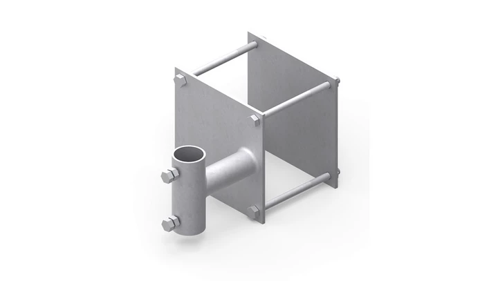 OG Uchwyt wysięgnika do konstrukcji niesymetrycznych fi 64mm 44100302