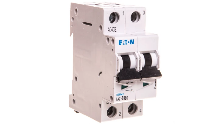 Wyłącznik nadprądowy 2P D 32A AC FAZ D32/2 278786