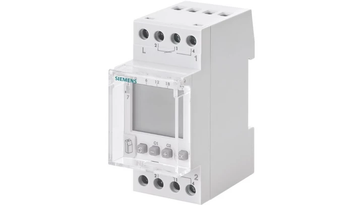 Zegar sterujący cyfrowy dobowy/tygodniowy 16A dwukanałowy 7LF4522-0