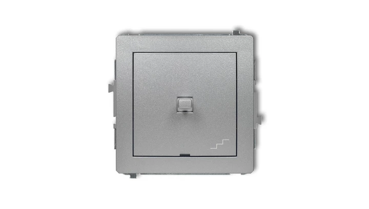 DECO Łącznik schodowy w stylu amerykańskim srebrny metalik 7DWPUS-3