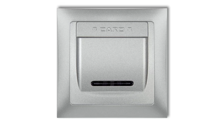 DECO Łącznik hotelowy DECO Soft srebrny metalik 7DSHSO-1