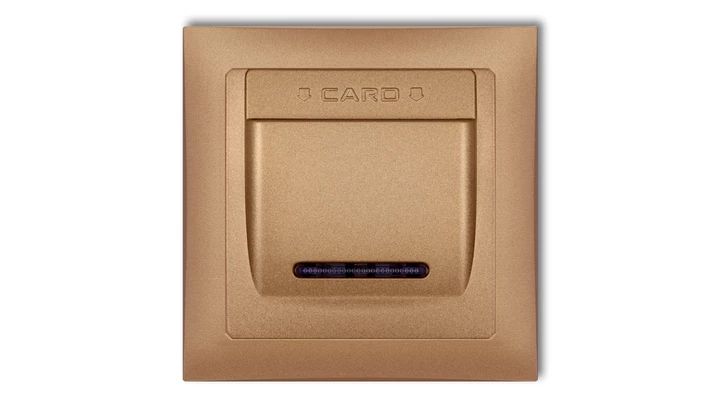 DECO Łącznik hotelowy DECO Soft złoty metalik 8DSHSO-1