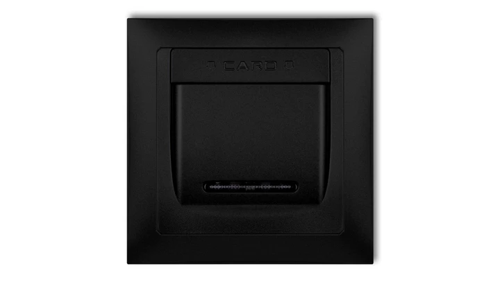 DECO Łącznik hotelowy DECO Soft czarny mat 12DSHSO-1