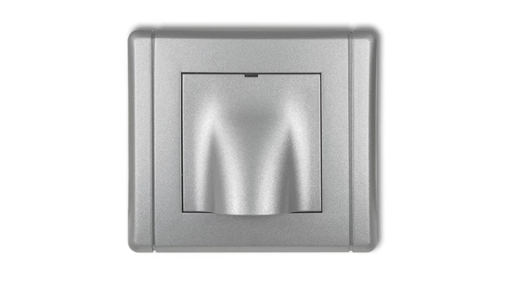 FLEXI Wypust kablowy srebrny metalik 7FWPK