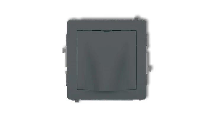 DECO Mechanizm wypustu kablowego grafitowy mat 28DWPK