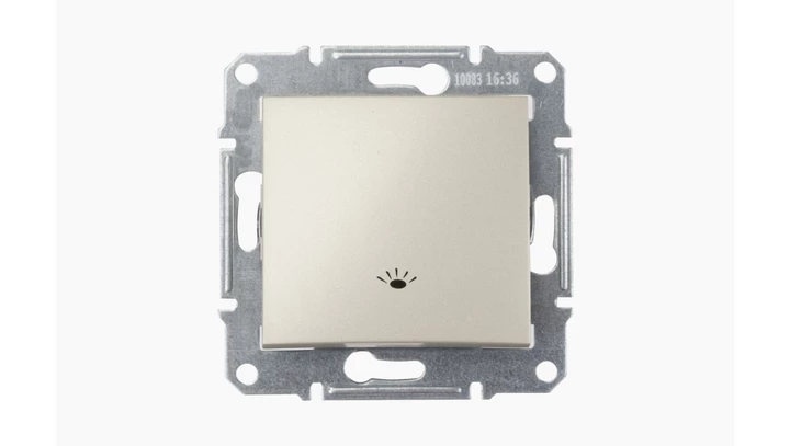 Sedna Przycisk /światło/ satyna SDN0900168