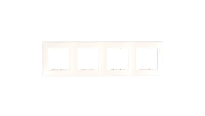 Sedna Ramka poczwórna kremowa pionowa SDN5802023