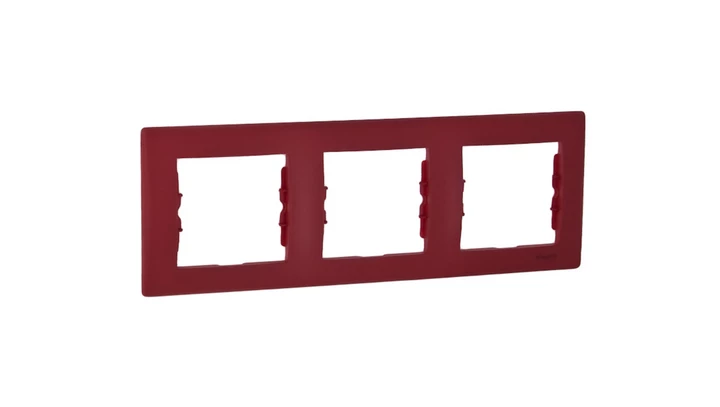 Sedna Ramka potrójna czerwona pozioma SDN5800541