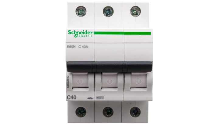 Wyłącznik nadprądowy 3P C 40A 6kA AC K60N A9K02340