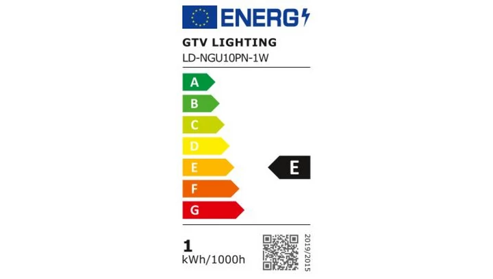 Żarówka LED GU10 1W 100lm 4000K AC180-250V 90st. LD-NGU10PN-1W