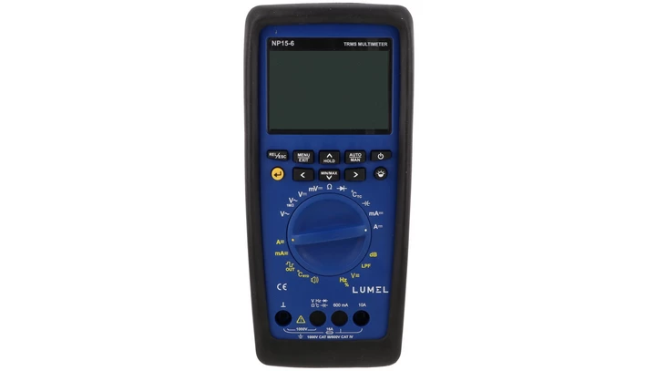 Multimetr cyfrowy True RMS NP15-6 /z atestem KJ/ NP15 600P1