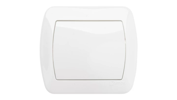 Simon Akord Łącznik jednobiegunowy biały AW1/11