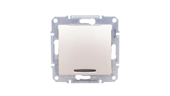 Sedna Przycisk schodowy z podświetleniem 10AX IP20 satyna SDN1520168