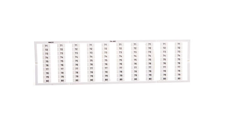 Oznaczniki WMB 10x 71-80 794-603 /5szt./