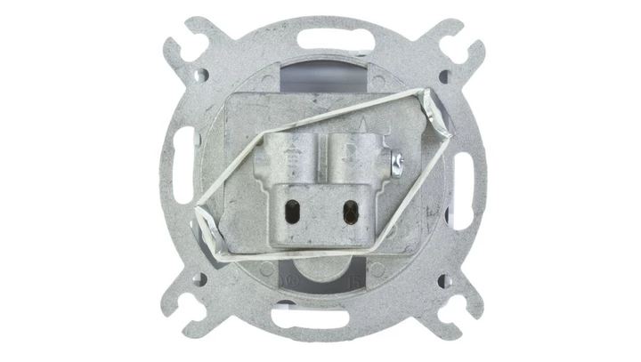 KARO Gniazdo antenowe RTV zakończeniowe 10dB srebrny perłowy GPA-10SPZ/m/43