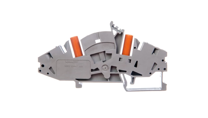 Złączka rozłączalno-pomiarowa 6mm2 do przekładników pradądowych szara 282-821 /20szt./