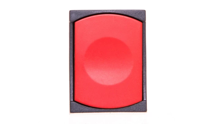 Napęd przycisku czerwony bez podświetlenia z samopowrotem ZB6DA4