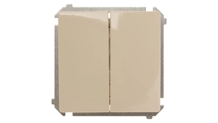 Simon Basic Łącznik świecznikowy, szybkozłącza, beżowy BMW5.01/12