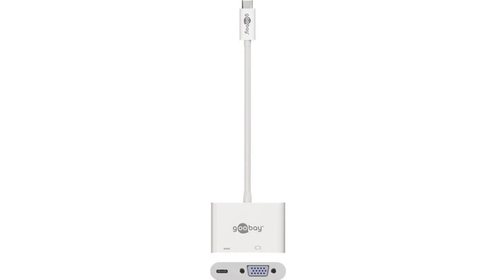 Multi adapter USB-C - VGA D-Sub(15-pin) + USB-C 62107