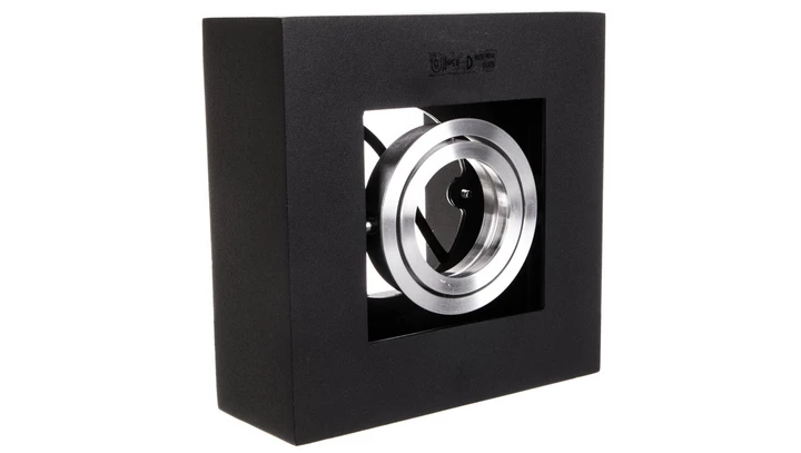 Oprawa punktowa sufitowa GU10 10W STOBI DLP 50-B czarna 26830