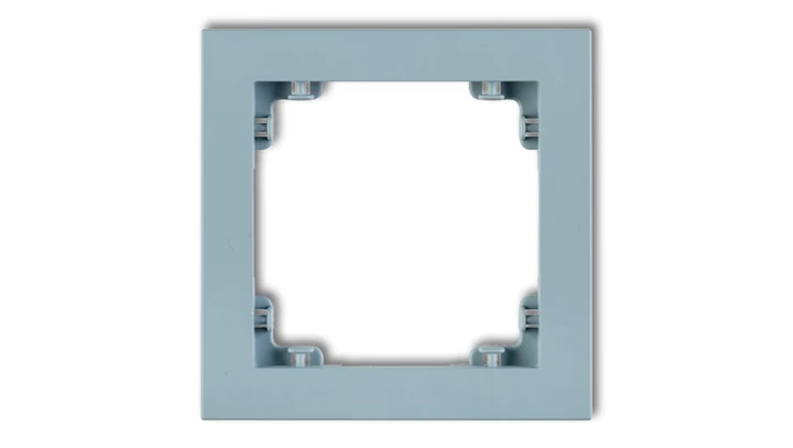 DECO Ramka pojedyncza DECO Pastel Matt lazurowy 48DR-1