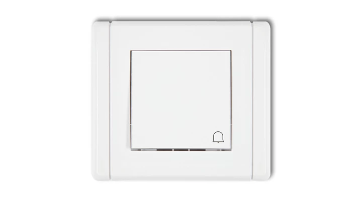 FLEXI Przycisk /dzwonek/ biały FWP-4