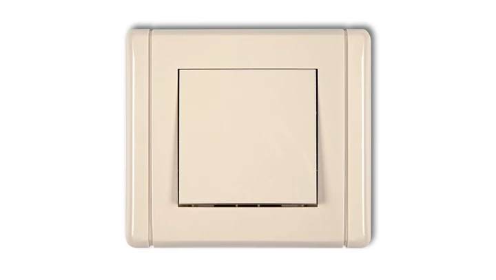 FLEXI Łącznik jednobiegunowy beżowy 1FWP-1