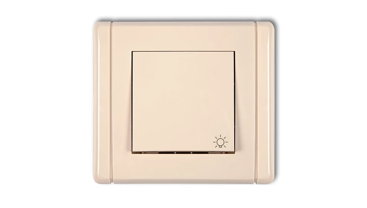 FLEXI Przycisk /światło/ beżowy 1FWP-5